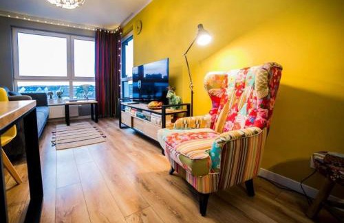 Pierwoszyno Apartamento | Apartament Nadmorski W Kolorze