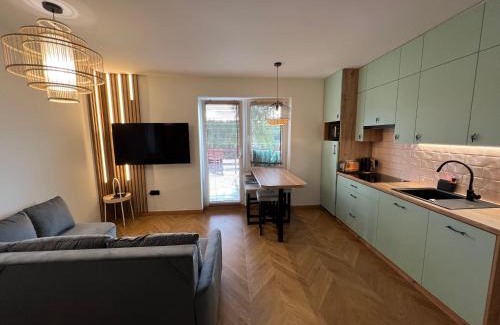 Karpacz Apartamento | Apartament Partykularz z tarasem i widokiem na Śnieżkę