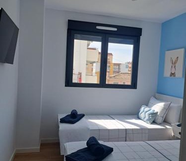 Grao de Gandia Apartamento | Apartament Playa Gandia - nowy apartament z basenem, 350 m od plaży