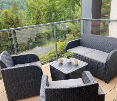 Meszna Apartamento | APARTAMENT SKANDYNAWSKI 2-poziomowy SAUNA JACUZZI