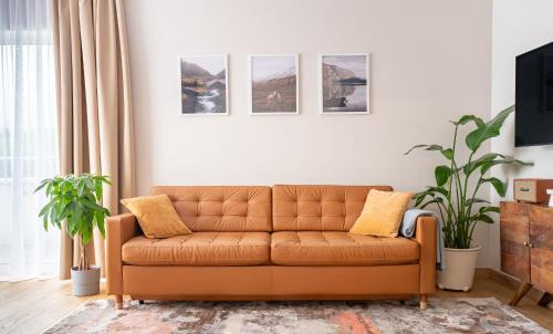Kudowa Zdroj Apartamento | Apartament Szafirowy 40 - z dużym tarasem