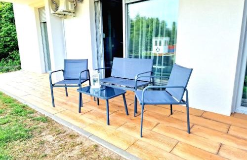 Sztutowo Apartamento | Apartament z basenem i ogródkiem Baltic Sun A17