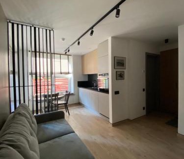 Juodkrante Apartamento | Apartamentai Juodkrantėje SMILGA, dviejų kambarių, Vilų 36, Neringa