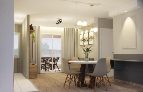 Campinas Apartamento | Apartamento 1604 no Bosque com um quarto sala cozinha completa e uma vaga de garagem
