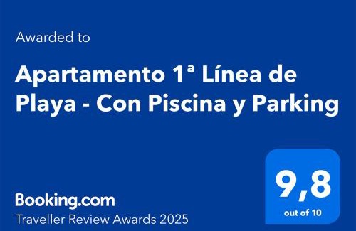 Grau i Platja Apartamento | Apartamento 1ª Línea de Playa - Con Piscina y Parking