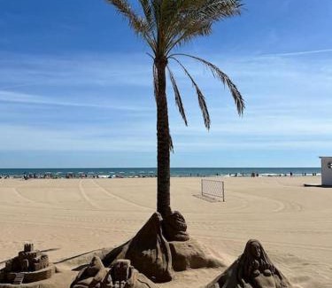 Grau i Platja Apartamento | Apartamento 1ª Línea de Playa - Con Piscina y Parking