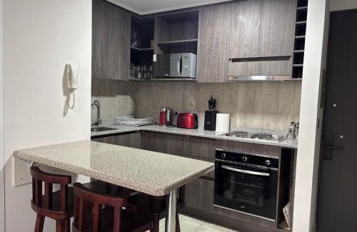 Downtown Santiago Apartamento | Apartamento 2 Habitaciones, Estacionamiento, aire acondicionado, Wifi, Lavandería, Piscina