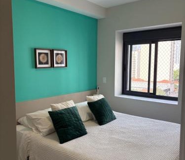 Vila Pompeia Apartamento | Apartamento 2 quartos novo e aconchegante em frente ao Allianz Parque com 1 vaga grátis