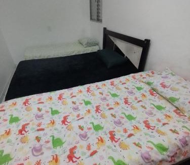 Furnas Apartamento | Apartamento 3 no Tremembé quarto cozinha banheiro