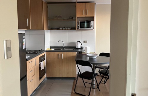 Concepcion Apartamento | Apartamento 48m2 2 Dor 1 baño hermosa vista a jardines . Frente a Mall Trébol