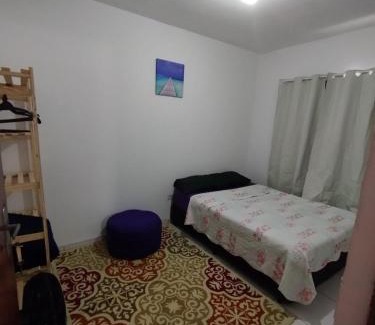 Furnas Apartamento | Apartamento 8 no Tremembé quarto cozinha banheiro