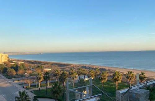 Guardamar de la Safor Apartamento | Apartamento a 100 metros de la playa con grande terraza y vistas al mar