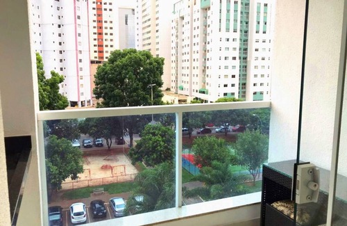 Aguas Claras Apartamento | Apartamento Aconchegante Perto do Metrô com Condomínio Completo