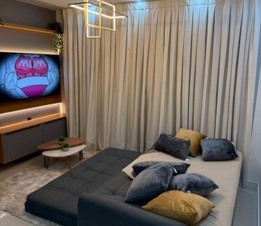 Tabuleiro dos Oliveiras Apartamento | Apartamento alto padrão de 2 quartos com Garagem