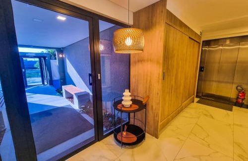 Matinhos Apartamento | Apartamento ampla sacada vista mar e piscina em Matinhos PR