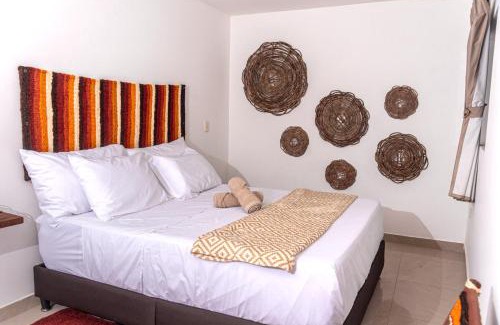 San Gil Apartamento | Apartamento Anawasi, Terraza Privada, Camas Queen y Parqueadero