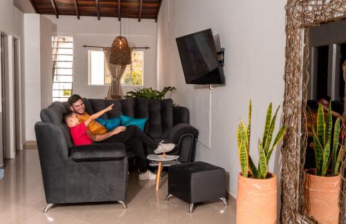 San Gil Apartamento | Apartamento Anawasi, Terraza Privada, Camas Queen y Parqueadero