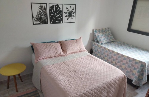 Sao Vicente Apartamento | Apartamento 1 Quadra Praia Itararé C/wi-fi