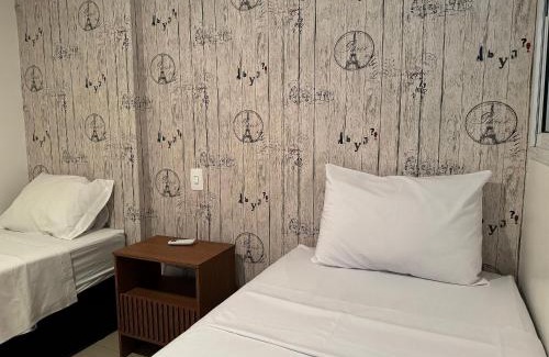 Goiania Apartamento | Apartamento climatizado ao lado do Premium Hosp.