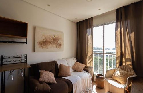 Sao Paulo Apartamento | Apartamento com lazer, wi-fi e garagem em Jaragua