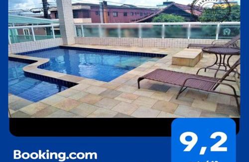 Aviacao Apartamento | Apartamento Com Piscina e Sacada Gourmet- Aviação#