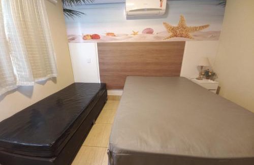 Bandeirantes Apartamento | Apartamento com varanda gourmet e churrasqueira Caldas Nova