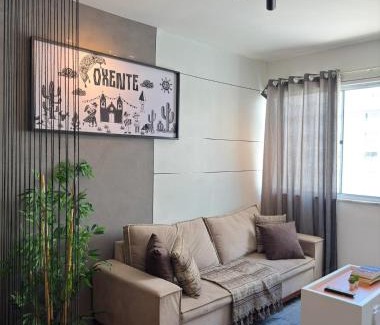 Santa Terezinha Apartamento | Apartamento completo 2 Quartos, Garagem, Piscina e Academia