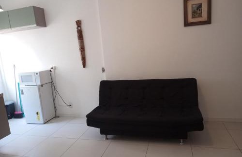 Santos Apartamento | Apartamento do Bruno - 1 quarto e sala predio vista ao mar- frente a praia do gonzaga