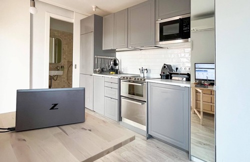 Puerta del Angel Apartamento | Apartamento El Ático de Madrid, vistas a la ciudad