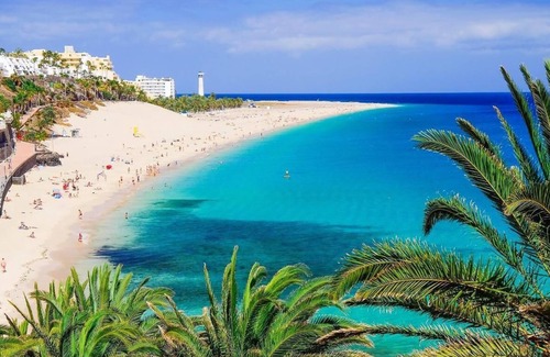 Morro Jable Apartamento | Apartamento 'El Carmen 6' con vistas al mar y Wi-Fi