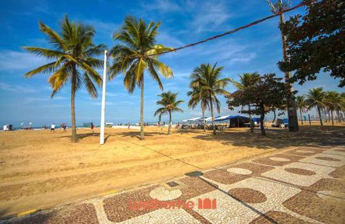 Santos Apartamento | Apartamento em Santos a 50m da Praia do Gonzaga