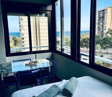 Aguadulce Apartamento | Apartamento en Aguadulce Playa con vistas al mar y piscina