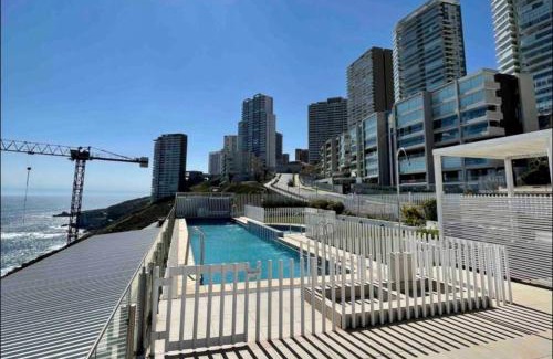 Santiago Apartamento | Apartamento en Playa Reñaca Villa del Mar Chile con vista al mar