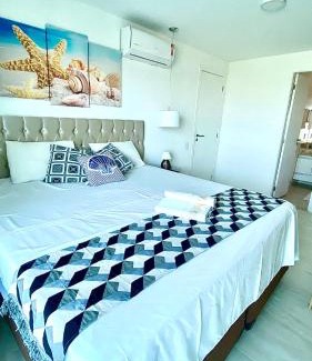 Centro Apartamento | Apartamento frente ao Mar em Resort Pé na Areia