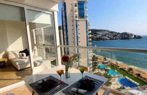 Playa Diamante Apartamento | Apartamento Frente al Mar en Acapulco