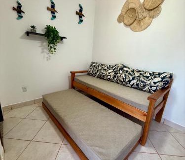 Ilha Comprida Apartamento | Apartamento Ilha Comprida à beira-mar térreo