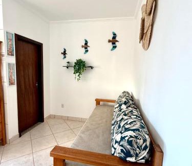 Ilha Comprida Apartamento | Apartamento Ilha Comprida à beira-mar térreo
