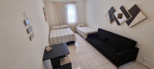 Vila Assuncao Apartamento | Apartamento Kit Ocian na Praia Grande Frente Mar