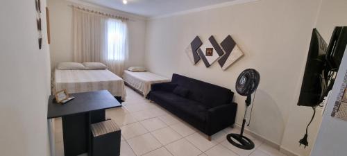 Vila Assuncao Apartamento | Apartamento Kit Ocian na Praia Grande Frente Mar