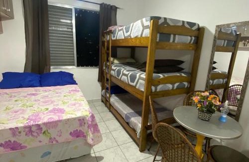 Vila Assuncao Apartamento | Apartamento kitnet pé na areia praia Ocian