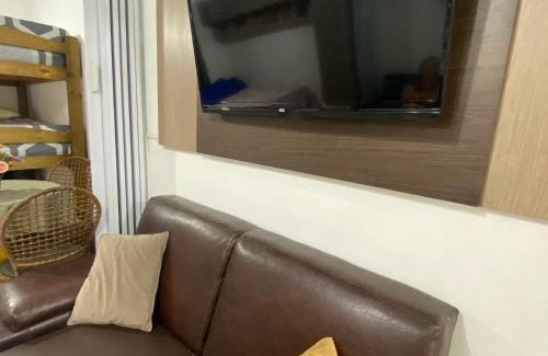 Vila Assuncao Apartamento | Apartamento kitnet pé na areia praia Ocian