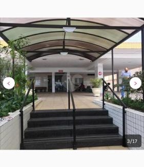 Sao Vicente Apartamento | Apartamento mobiliado prédio frente ao mar
