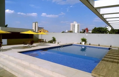 Setor Pedro Ludovico Apartamento | Apartamento Mobiliado Crystal Place 4 Pessoas