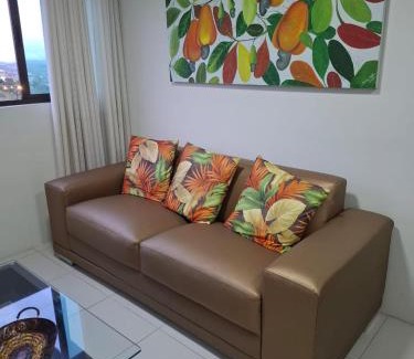 Pimentas Apartamento | Apartamento Nascente Mobiliado com 3 suítes em Gravatá-PE