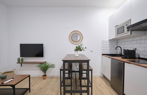 Palos de la Frontera Apartamento | Apartamento New, Centro, Atocha, Wifii, A/C