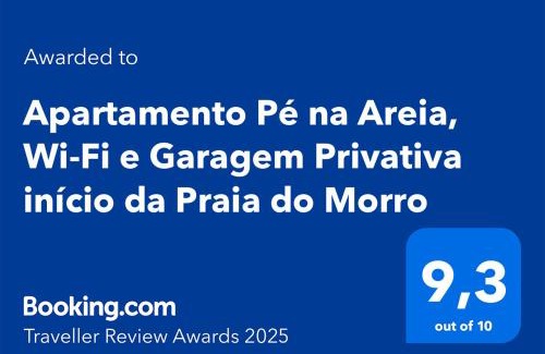 Muquicaba Apartamento | Apartamento Pé na Areia, Wi-Fi e Garagem Privativa início da Praia do Morro