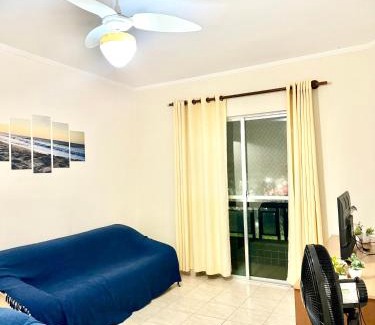 Mongagua Apartamento | Apartamento pé na areia de frente para o mar