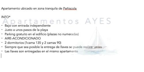 Peñíscola Apartamento | APARTAMENTO Playa Norte 2