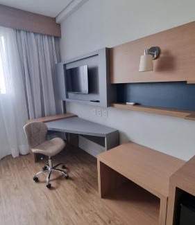 Pompeia Apartamento | Apartamento Santos praia Helbor Stay
