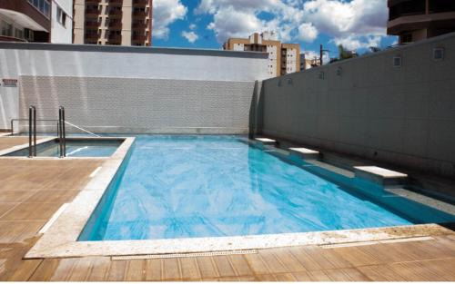 Do Turista Apartamento | Apartamento tipo Flat para temporada em Caldas Novas com cozinha